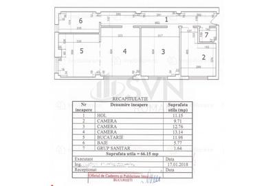 Apartament cu 3 camere decomandat, mobilat în Domenii - 3