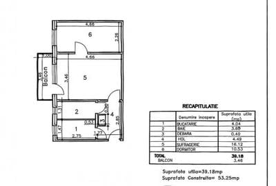 Apartament 2 cam, et 4/4, Nord-Polux - 3