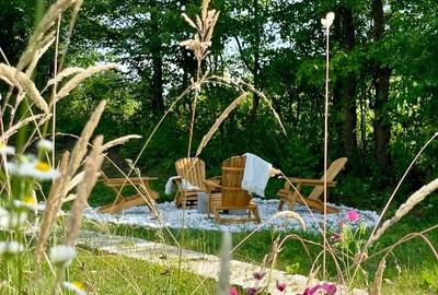 Cabana A frame situata la marginea padurii de foioase - 15