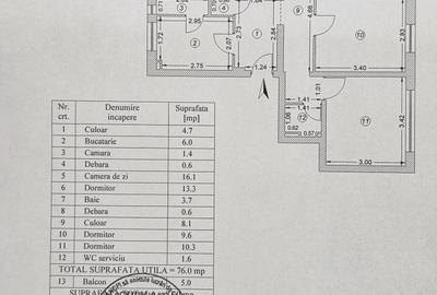 Apartament cu 4 camere decomandat în Titan - 1