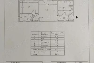 Apartament cu 2 camere semidecomandat în Central - 2