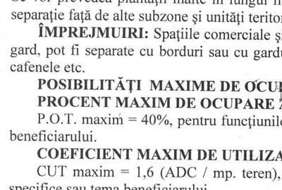 Teren de 877 mp, în Central - 3