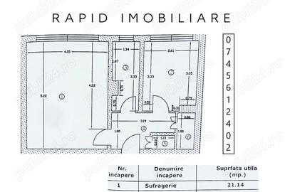 Apartament 1 CAMERA - Spatios - Modern Amenajat IC Frimu - Masnita - General - 6