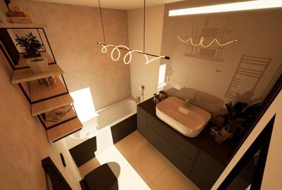 Casa Tip Duplex - 4 camere si 4 bai - Popesti Leordeni - P+2 - Terasa 43mp - 18