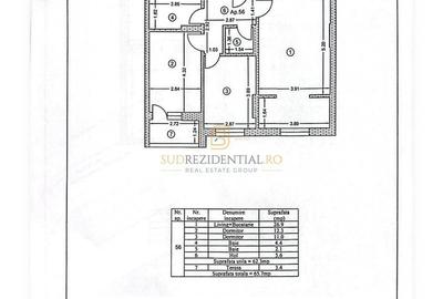 Apartament cu 3 camere în Central - 4