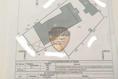 Casa zona Dacia 7 camere, 2 bai, 2 bucatarii, caramida / bca 480 mp amprenta 209 - 2