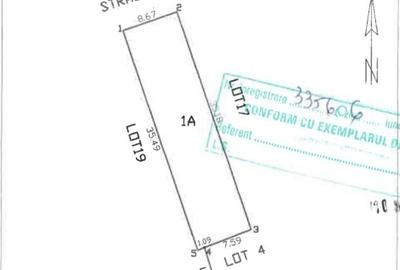 Teren intravilan de vânzare – Palazu Mare, zona Malul Înalt 42000euro - 1