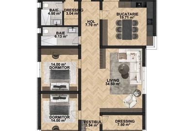 Casă cu 4 camere în Racovița - 6