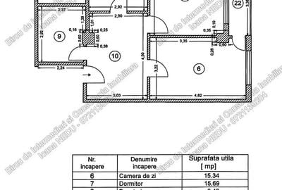 ►Compozitori 2 Camere Decomandate 67m² Mobilat Utilat Centrala pe Gaze - 18