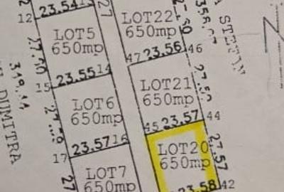 Teren Construcții intravilan de 650 mp, în Domnești - 5