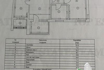 Apartament cu 3 camere nedecomandat, mobilat în Bucureștii Noi - 8