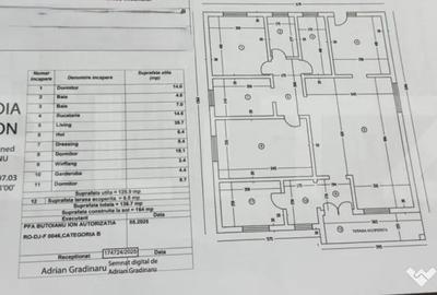 Casă cu 3 camere cu Teren 800 Mp în Central - 3