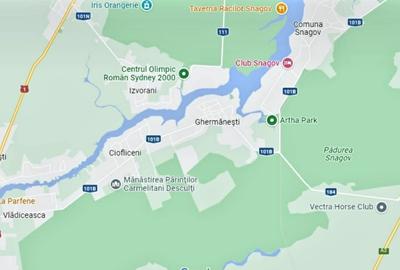 Vanzare 1875 mp teren Snagov, langa padure, zona superba, toate utilitatile - 4