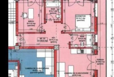 Apartament cu 3 camere decomandat în Central