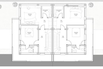 Duplex cu 5 camere cu Canalizare în Central - 8