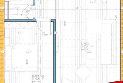 Apartament cu 2 camere în Dâmbul Rotund - 1