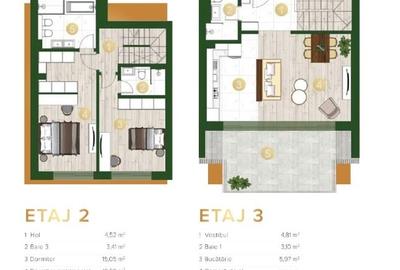 Apartament Premium 3 Camere | Erou Iancu Nicolae | Natură & Exclusivitate - 6