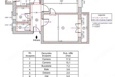 Apartament cu 2 camere decomandat în Grozăvești - 3