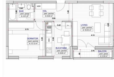 Apartament cu 2 camere decomandat, mobilat în 1 Decembrie 1918 - 13
