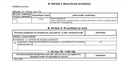 Teren deosebit Marisel, intravilan - 4