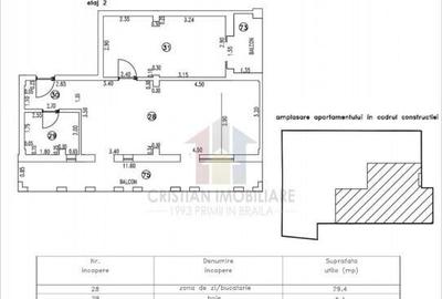 VEZI VIDEO! Bloc Nou 2024 ULTRACENTRAL 2 camere terasa 76 mp - 2