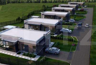 Casa noua mediteraneana pasiva 3 camere, 105 mp utili, t - 5