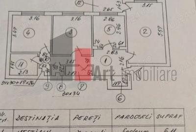 Apartament cu 3 camere decomandat, mobilat în Sebastian - 13