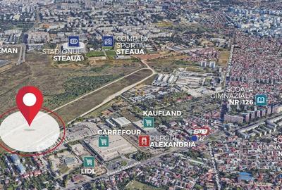 Teren cu autorizatie de constructie, 6226 mp, Soseaua Alexandriei, Sectorul 5 - 2