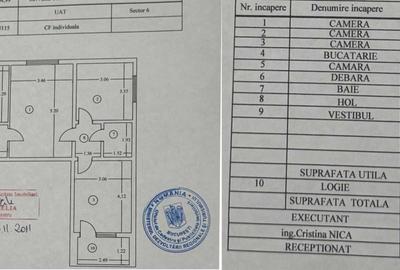Apartament cu 3 camere semidecomandat în Valea Oltului - 23