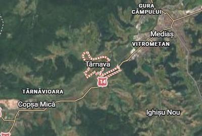 Spațiu comercial, în Târnava