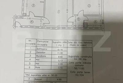 Apartament cu 2 camere semidecomandat în Central - 5