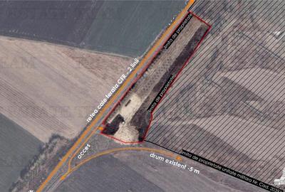 Teren si platforma betonata cu acces rapid la Autostrada Moldove+? Boboc, Buzau - 2