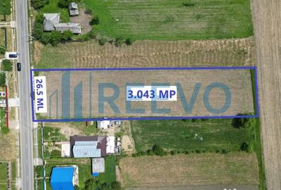 Teren de 3043 mp, în Prisaca - 1