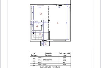 Casă cu 4 camere în Mărgineni - 3