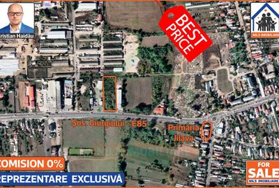 Teren 4967mp | Intravilan | Utilitati | Jilava - Sos. Giurgiului - E85 - 3