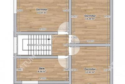 Casa cu 4 camere 2 bai si teren de 230 mp Selimbar - 6
