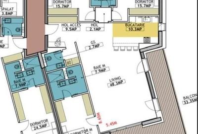 4 camere PREMIUM ||  VEDERE spre LAC SI PARC- One Peninsula 4 camere PREMIUM ||  VEDERE spre LAC SI PARC- One Peninsula - 6