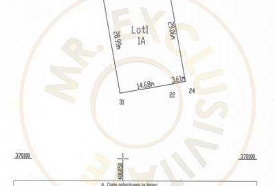 Teren 500 mp intravilan Smeura Stoenari - 4 loturi - 4