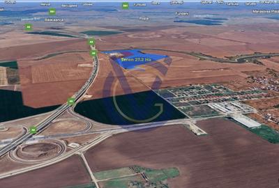 NOU - Oportunitate: 14,5 EURO/mp - 27,2 Hectare - Nodul A0 Glina - 2