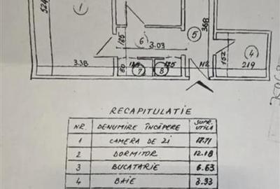 Apartament 2 Camere Decomandat Berceni-Turnu Magurele - 1