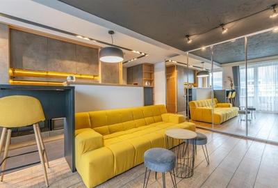 Apartament cu 2 camere decomandat, mobilat în Tractorul