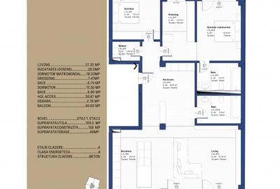 Apartament cu 3 camere decomandat în Copou - 5
