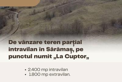 Teren de 4200 mp, în Barcani - 3