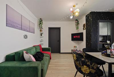 Apartament cu 3 camere nedecomandat, mobilat în Apărătorii Patriei