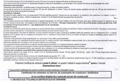 Teren de 1048 mp, în Central