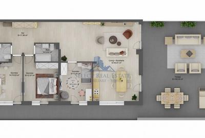 Apartament cu 4 camere decomandat în Șelimbăr