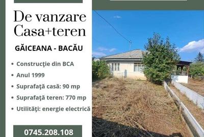 Casă cu 3 camere cu Teren 703 Mp în 9 Mai