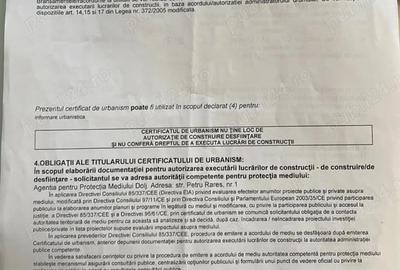 Teren de 1800 mp, în Central - 4