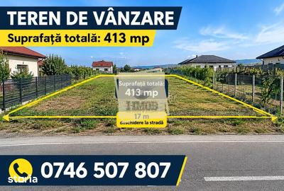 Teren de 413 mp, în Cristian
