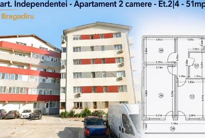 Apartament cu 2 camere decomandat în Central